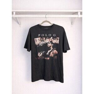 Polo G Graphic T Shirt Men’s Large Black Faded Crew Neck Short Sleeve HipHop Rap